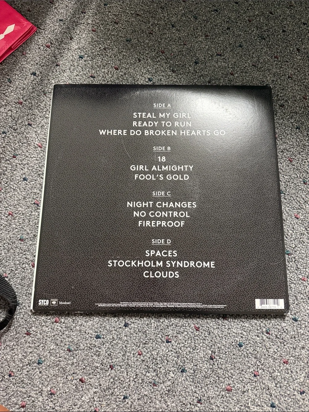 1D Four Vinyl New (never used)